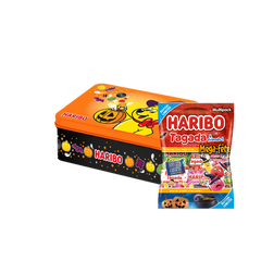 Boîte métal Halloween + un multipack Tagada