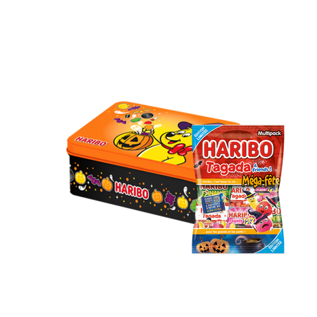 Boîte métal Halloween + un multipack Tagada image number null