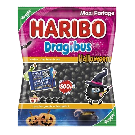 Dragibus original Noir sachet 500g image number